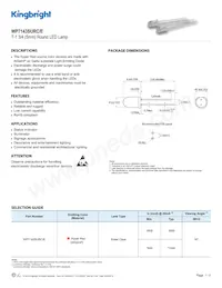 WP7143SURC/E Datasheet Copertura