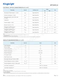 WP793SRC/J4 Datasheet Page 2