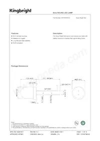 WP793SRD/H Datasheet Cover