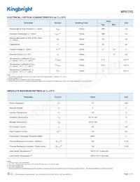 WP813YD Datasheet Pagina 2