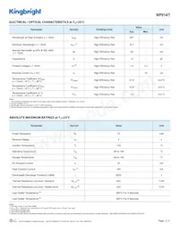 WP914IT Datasheet Pagina 2