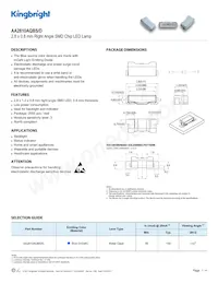 AA2810AQBS/D Datasheet Cover