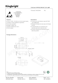 AA3021QBS/D Datasheet Cover