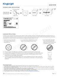 AA3021SYSK Datasheet Pagina 4