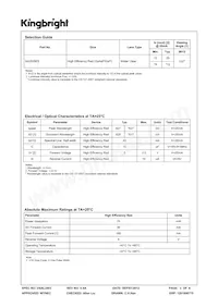 AA3528ES Datasheet Pagina 3