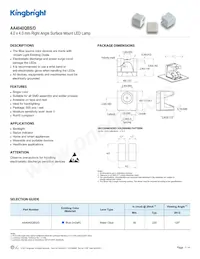 AA4040QBS/D Datasheet Cover