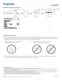 AA4040QBS/D Datasheet Pagina 4