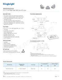 APA3010CGCK-GX Datasheet Cover