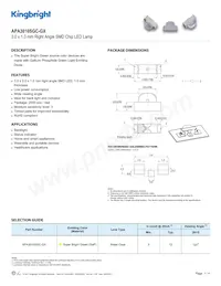 APA3010SGC-GX Datasheet Cover