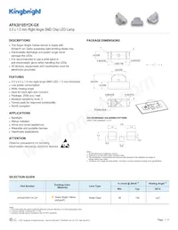 APA3010SYCK-GX Datasheet Cover