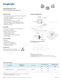 APDA3020SECK/J3-PF 데이터 시트 표지