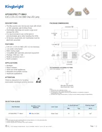 APG0603PBC-TT-5MAV Datasheet Cover