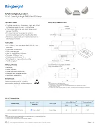 APGA1602QBC/KA-5MAV Datasheet Cover