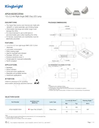 APGA1602SEC/E/KA Datasheet Cover