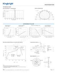 APGA1602SYC/KA Datasheet Pagina 3