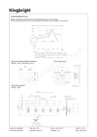 APHB1608ZGSYKJ3C Datasheet Page 5