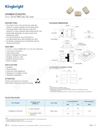 APHBM2012CGKSYKC數據表 封面