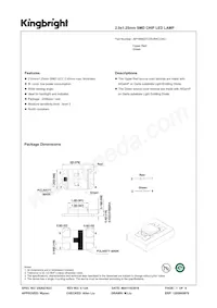 APHBM2012SURKCGKC數據表 封面