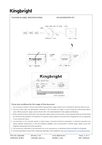 APL3015SRCPRV-F01 Datasheet Pagina 5