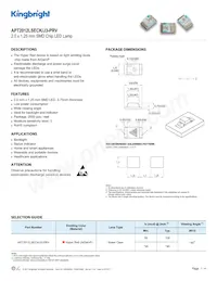APT2012LSECK/J3-PRV Datasheet Cover