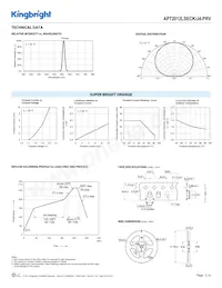 APT2012LSECK/J4-PRV 데이터 시트 페이지 3