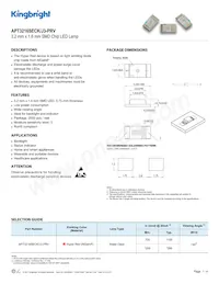 APT3216SECK/J3-PRV Datasheet Cover
