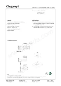 APTB1612ESGC-F01 데이터 시트 표지