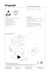 APTD1608SEC/J3 Datasheet Cover