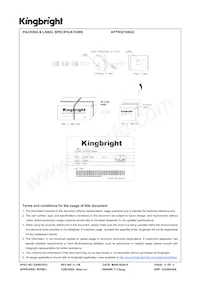 APTR3216SGC Datasheet Page 5