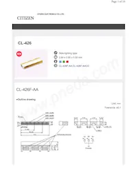 CL-426F-AACC-SD-TS Datasheet Cover