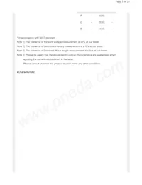 CL-426F-AACC-SD-TS Datasheet Page 3
