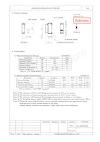CL-482S-HG8-D-TS Datasheet Page 2