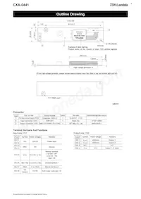 CXA-0441 Datasheet Page 2