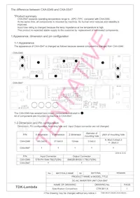 CXA-0547 Datasheet Page 2