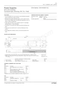 CXA-K0505-VJL Datasheet Copertura