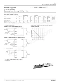 CXA-K0505-VJL Datasheet Page 2