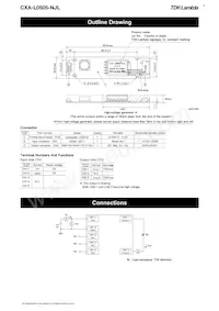 CXA-L0505-NJL Datasheet Pagina 2