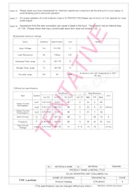 CXA-L0605C-VSL Datasheet Page 6