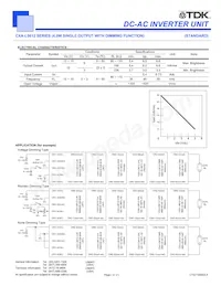CXA-L0612-VJL Datasheet Pagina 2