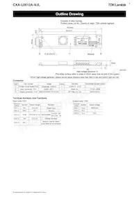 CXA-L0612A-VJL Datasheet Pagina 2