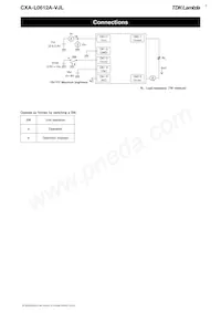 CXA-L0612A-VJL Datasheet Page 3