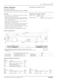 CXA-M1112-VJ Datasheet Cover