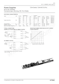 CXA-M1212-RJL數據表 頁面 2