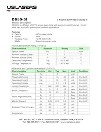 D6505I Datasheet Cover