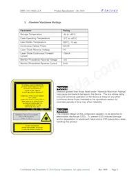 DFB-1310-10LR-LCA Datasheet Page 2