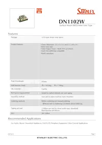 DN1102W-TR Datenblatt Cover