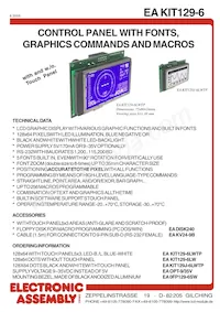 EA 0FP129-6SW Datenblatt Cover