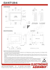 EA 0FP129-6SW Datasheet Page 20