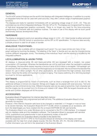 EA EDIP160W-7LWTP Datasheet Page 3