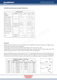 EA EDIP240B-7LW Datasheet Page 4